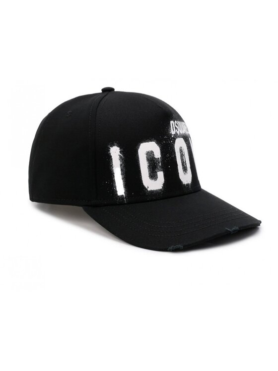 Dsquared2 Dsquared2 Czapka z daszkiem BCM0605 05C00001 1062 Czarny