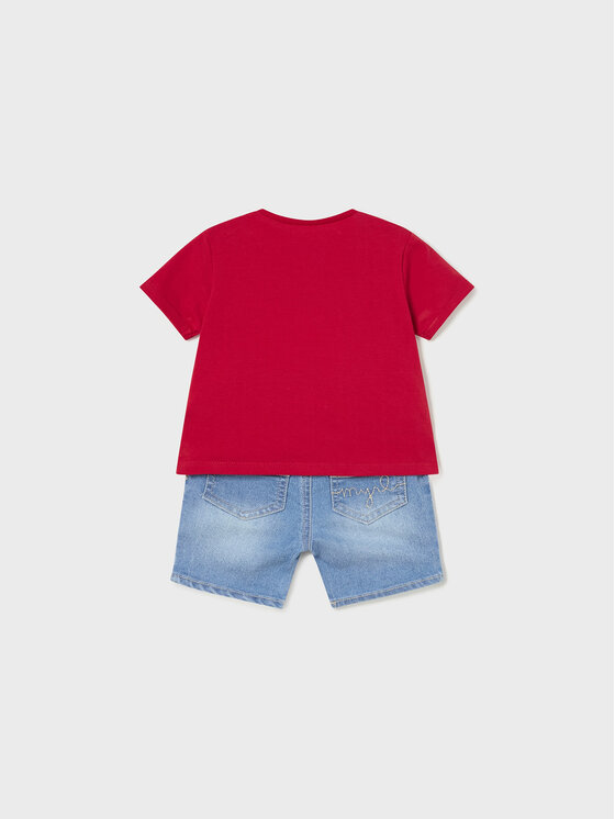 Mayoral Mayoral Completo T-shirt e pantaloncini 1268 Multicolore