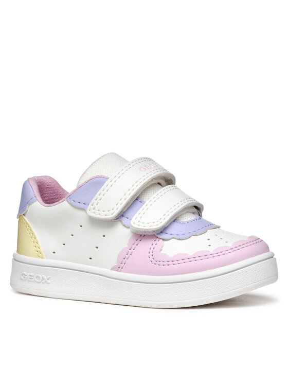 Geox Geox Sneakersy B Eclyper B555MA 000BC C1372 Biały
