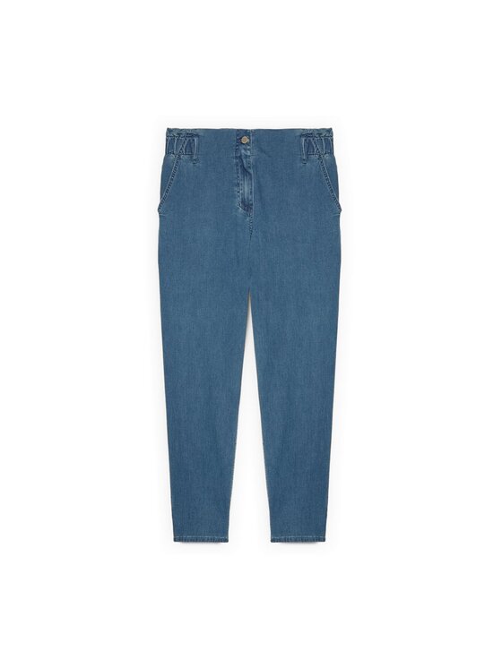 Fiorella Rubino Fiorella Rubino Jeansy P489T005241N024 Niebieski Boy Fit