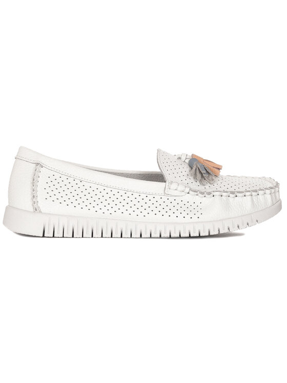 Jezzi Jezzi Mokasyny 23PB08-5372WHT Biały
