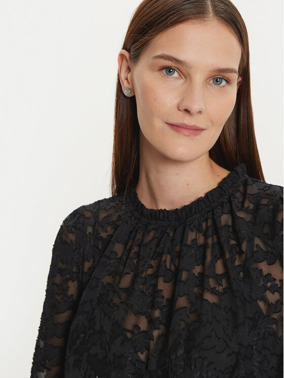 Morgan Morgan Bluzka 242-OJOUR Czarny Regular Fit