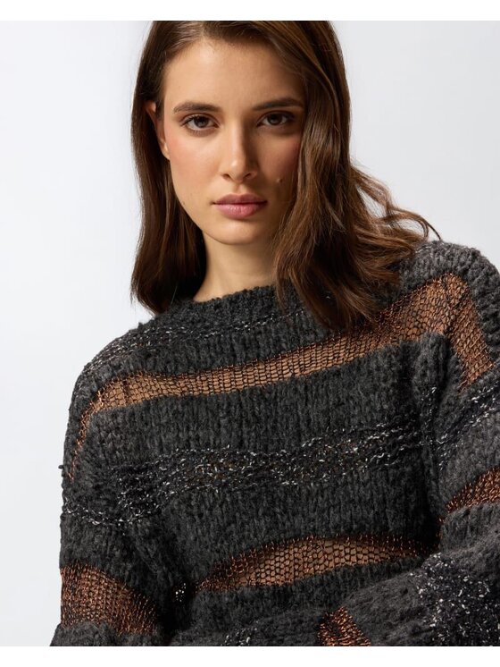 PINKO PINKO Maglione 86067 Grigio Regular Fit