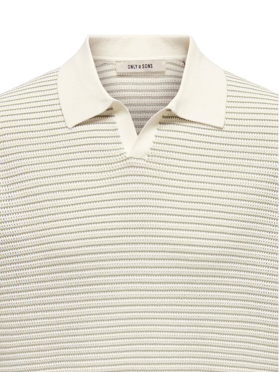 Only & Sons Only & Sons Polo majica Kian 22033457 Bež Relaxed Fit