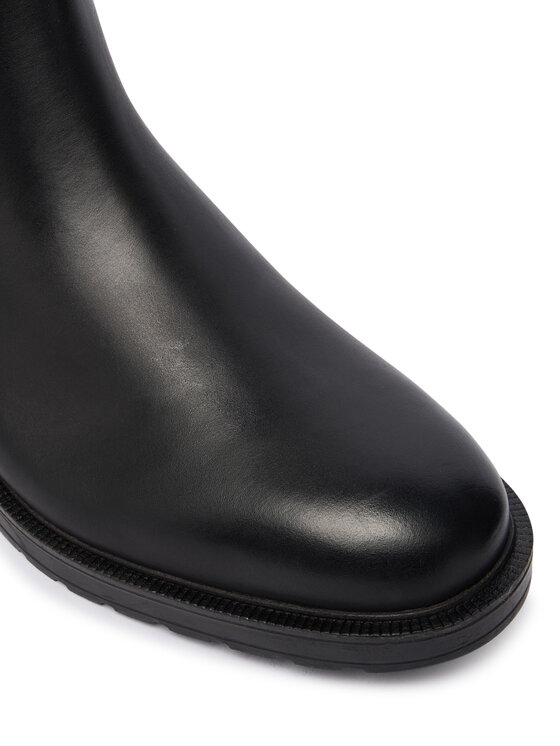 Tommy Hilfiger Tommy Hilfiger Ботильйони Cleated Hilifger W FM0FM05728 Чорний