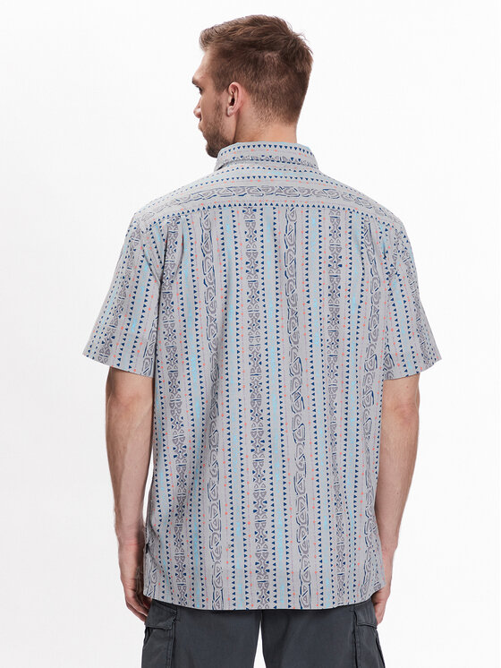 Quiksilver Quiksilver Košulja Tracks EQYWT04463 Siva Regular Fit