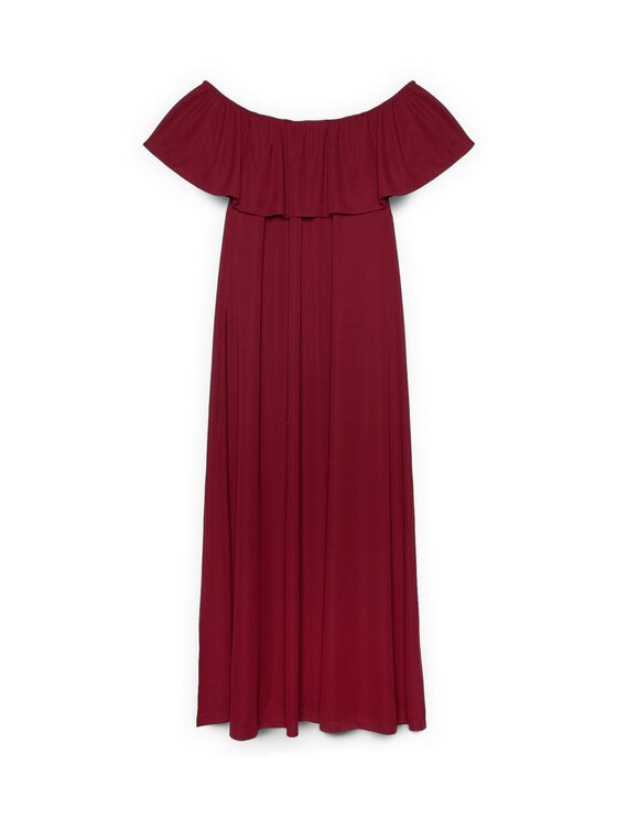 Fiorella Rubino Fiorella Rubino Abito da sera 7000L001297N036 Bordeaux A-Line Fit