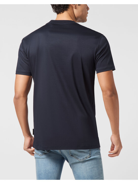 PHILIPP PLEIN PHILIPP PLEIN T-shirt 26255 Blu scuro Regular Fit