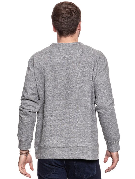 Mustang Mustang Felpa TAPE SWEATSHIRT Grigio Regular Fit