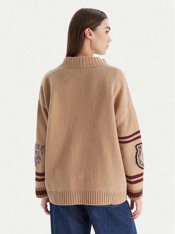Weekend Max Mara Weekend Max Mara Kardigan Belgio 2525346082 Beżowy Relaxed Fit