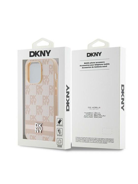 DKNY DKNY Etui na telefon Apple iPhone 14 Pro Różowy