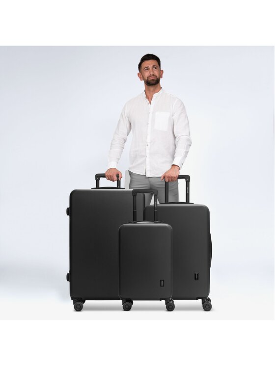 Redolz Redolz Komplet walizek 275600 Czarny