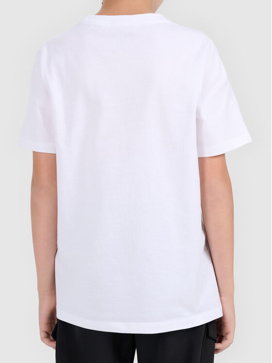 4F 4F T-Shirt 4FJWAW26TTSHM3517-10S Biały Active Fit
