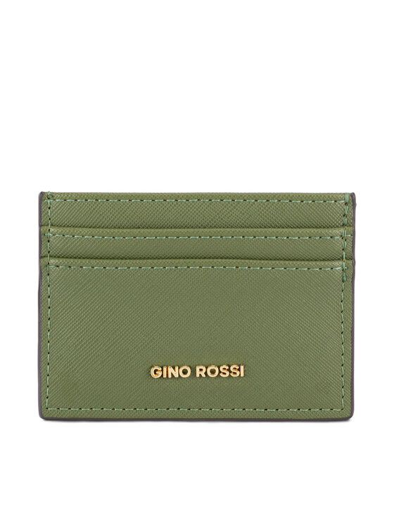 Gino Rossi Puzdro na kreditné karty QYL0023 Zelená