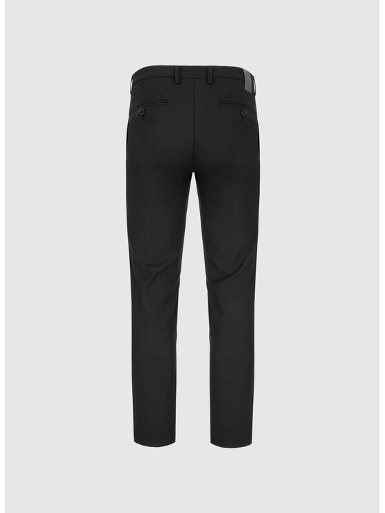 Pako Lorente Pako Lorente Spodnie materiałowe P24WF-WX-010 Czarny Slim Fit