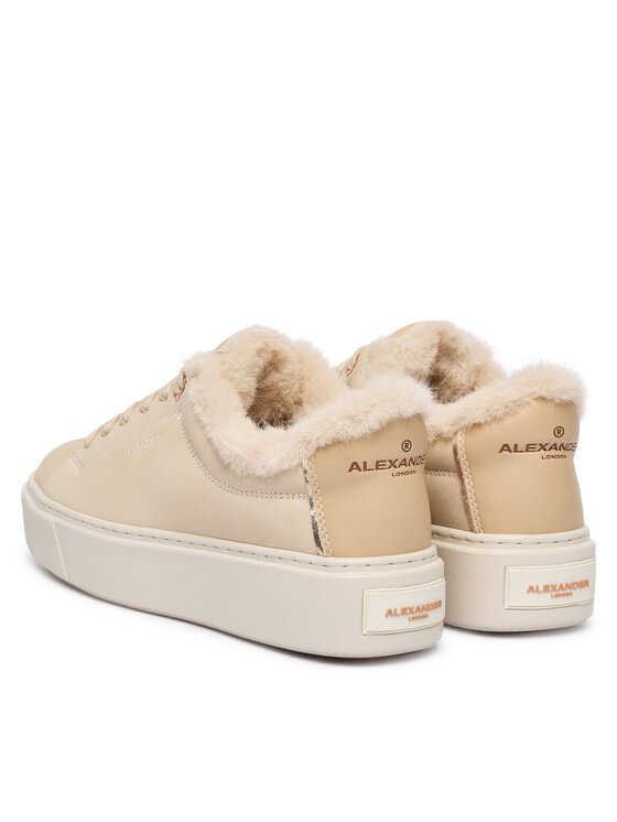 Alexander Smith Alexander Smith Sneakersy London ALBCLHW-8242-IVY Béžová