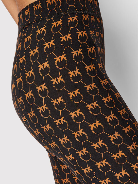 PINKO Pinko Legíny Geloso 1G16V5 8583 Černá Slim Fit