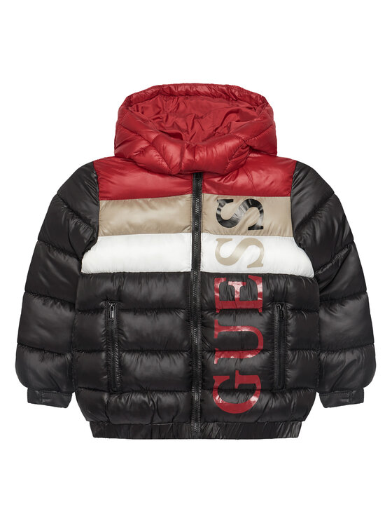 Guess Guess Μπουφάν χειμωνιάτικο N5BL09 WEGY0 Μαύρο Regular Fit