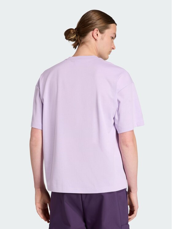 adidas adidas T-Shirt 147517 Fioletowy Loose Fit