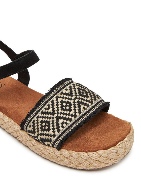 Toms Toms Еспадрильї Abby 10021992 Чорний