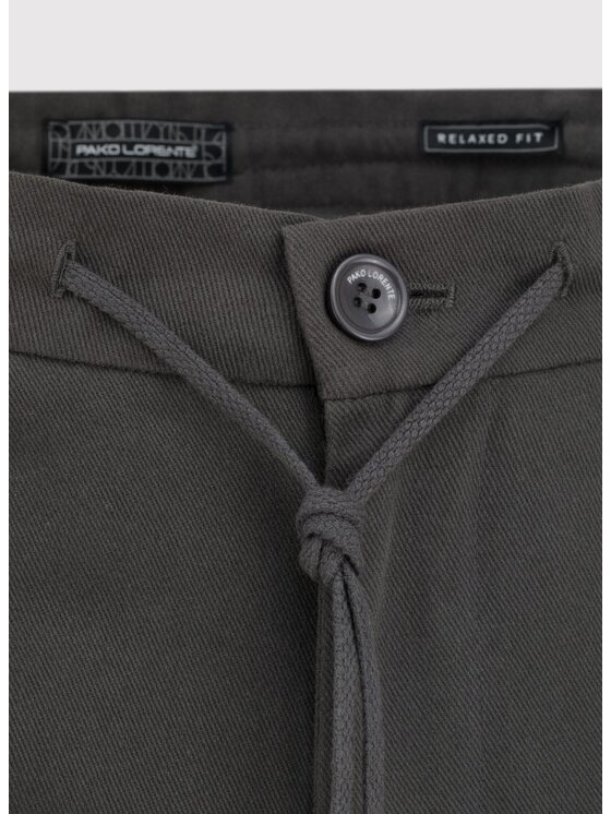 Pako Lorente Pako Lorente Spodnie materiałowe P24WF-WX-006 Szary Relaxed Fit