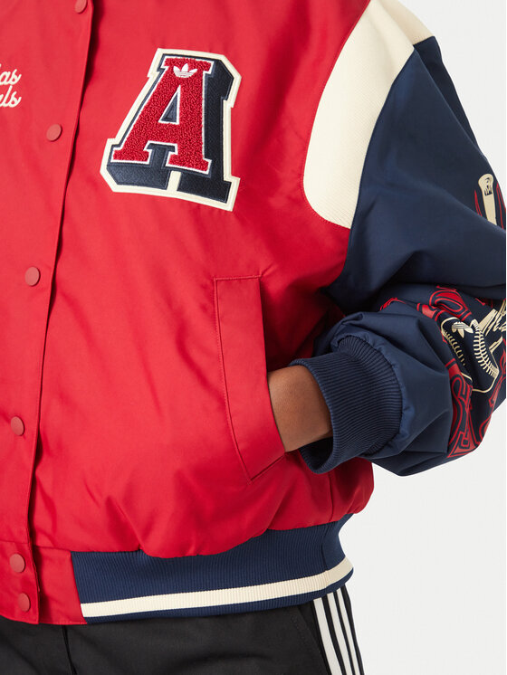adidas adidas Bunda bomber KR7030 Červená Loose Fit