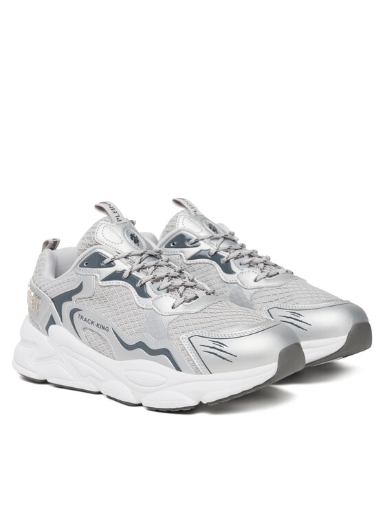 Plein Sport Plein Sport Laisvalaikio batai Track-King Mag FAES USC0843 STE003N Pilka