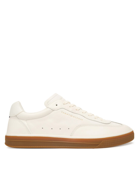Tommy Hilfiger Tommy Hilfiger Snīkeri Lo Lux Lth FM0FM05815 Écru