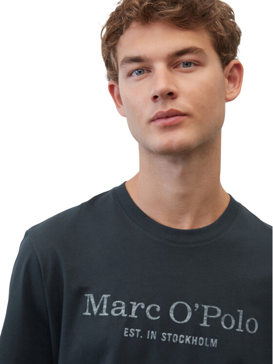 Marc O'Polo Marc O'Polo Póló B21201251052 Kék Regular Fit