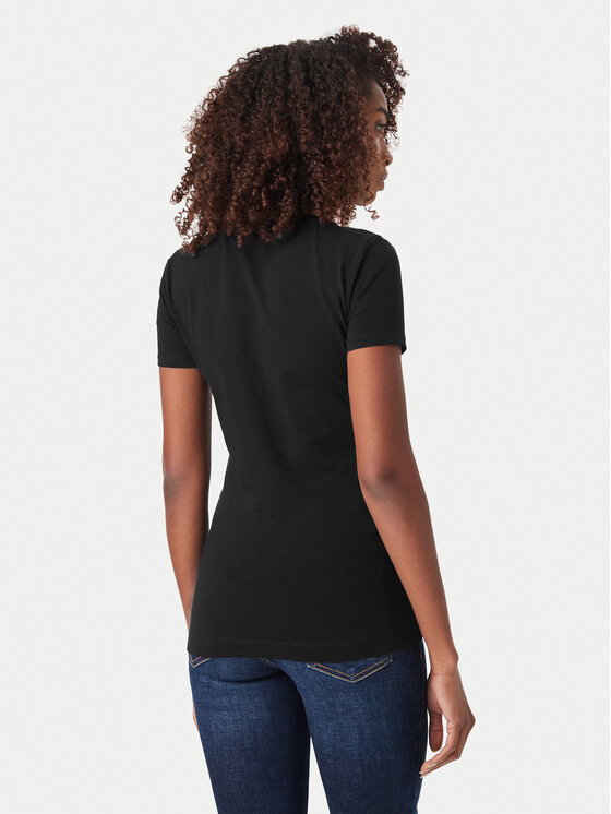 Guess Guess T-Shirt W6YI56 K5028 Czarny Slim Fit
