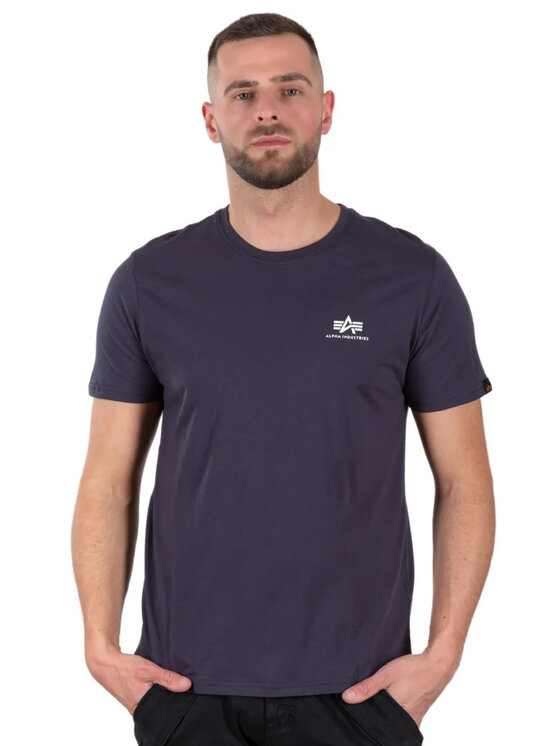 Alpha Industries Alpha Industries T-Shirt AI.188505-466-3XL Szary Basic Fit