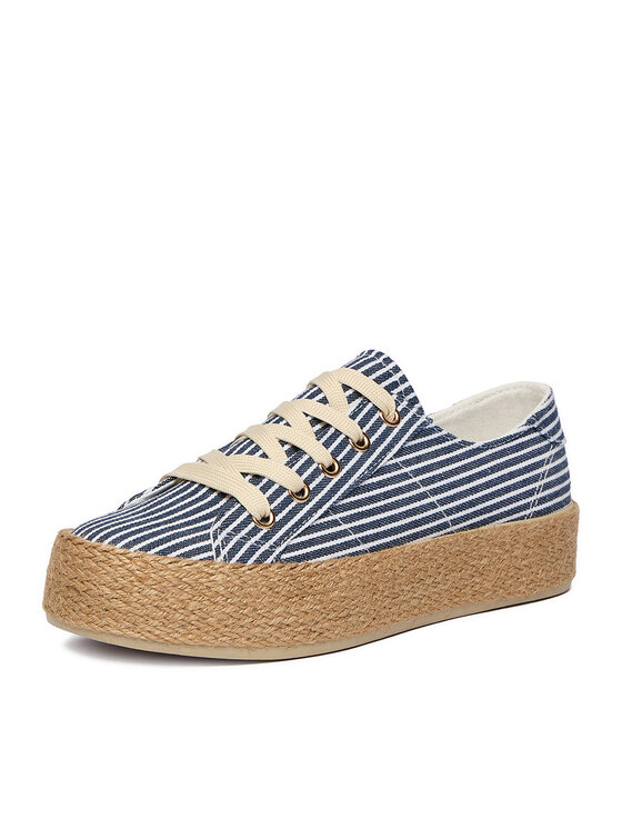 JENNY JENNY Espadrilky CEO-EMMA WSK1576-05 Tmavomodrá