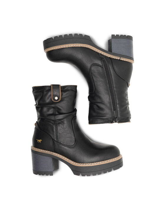 Mustang Mustang Stiefeletten 1473-601 Schwarz