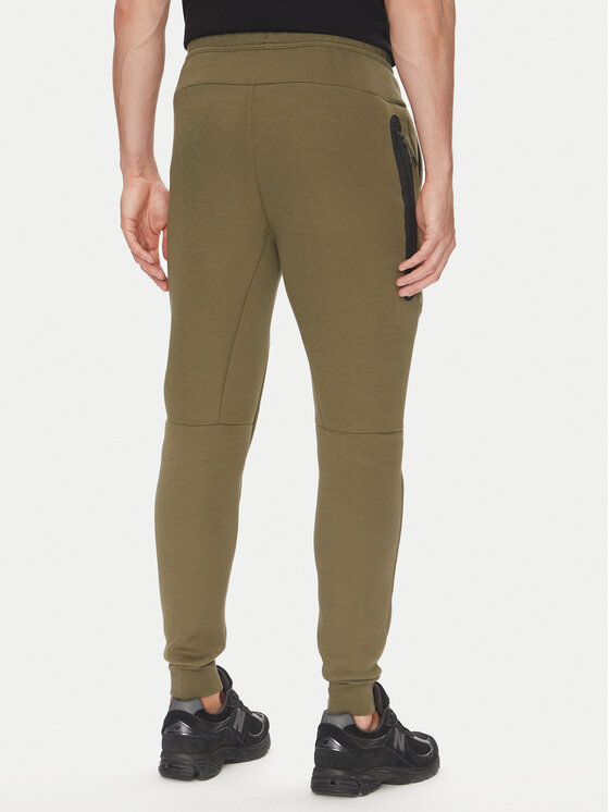 Nike Nike Spodnji del trenirke Tech HV0959 Khaki Regular Fit
