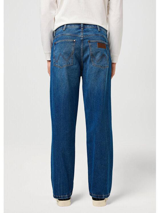 Wrangler Wrangler Jeansy Loose Straight Niebieski Loose Fit