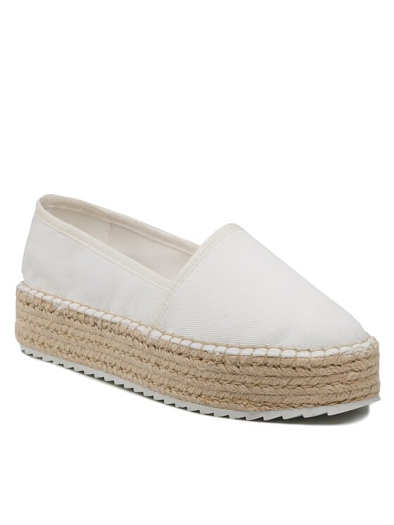 Tommy Jeans Tommy Jeans Еспадрильї Flatform Espadrille EN0EN02078 Білий