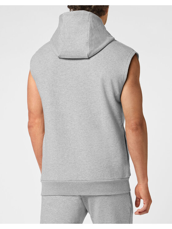 PHILIPP PLEIN PHILIPP PLEIN Mikina 333 Sivá Regular Fit