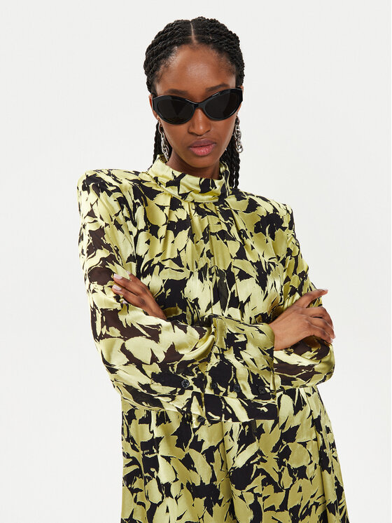Gestuz Gestuz Ljetna haljina Sikura 10908864 Zelena Relaxed Fit