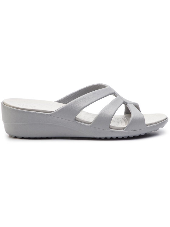 Sanrah strappy wedge crocs on sale