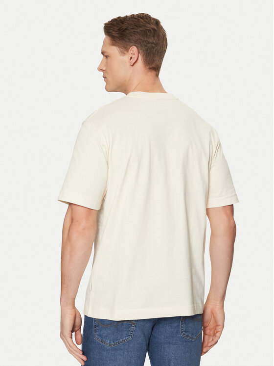 Jack&Jones Jack&Jones T-krekls Machester 12273549 Écru Relaxed Fit