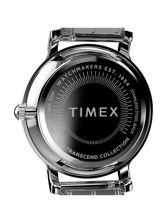 Timex Timex Ρολόι TW2W19100 Ασημί