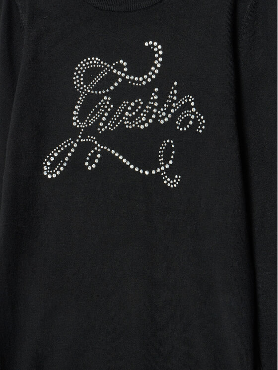 Guess Guess Mikina J5RR05 Z2NQ2 Čierna Regular Fit