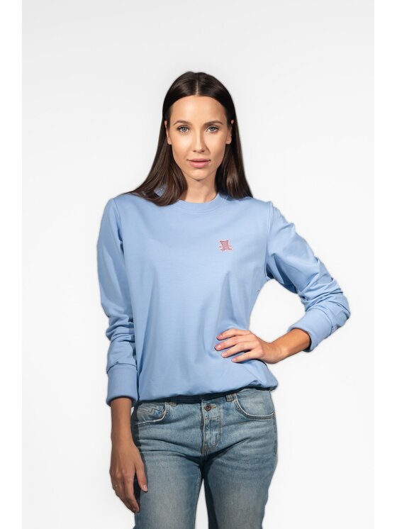 MANDRAGORA MANDRAGORA Felpa unicorn Blu Regular Fit