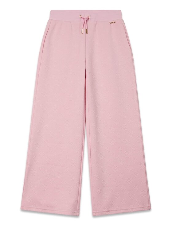 Guess Kids Guess Kids Pantaloni di tessuto 180745 Rosa Regular Fit