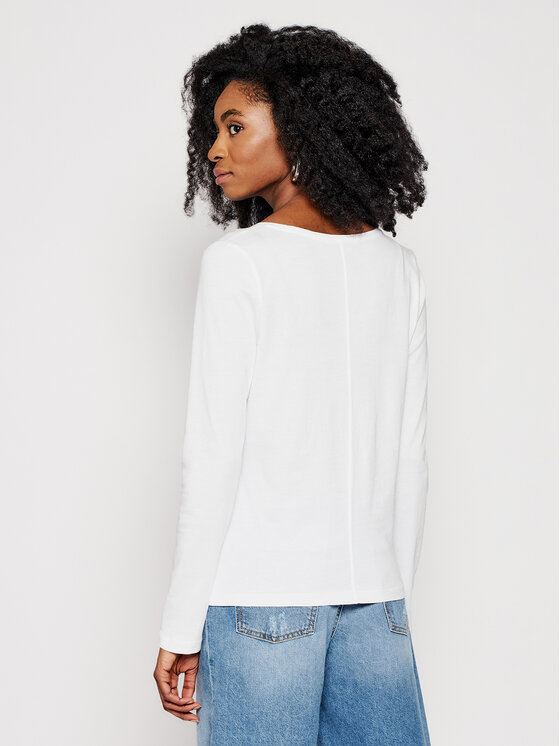 Tommy Hilfiger Tommy Hilfiger Blusa Classic WW0WW30489 Bianco Regular Fit