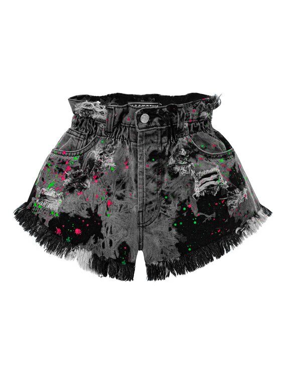 MissDenim MissDenim Szorty jeansowe Elastic Band Kolorowy Regular Fit