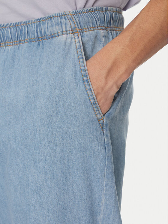 Jack&Jones Jack&Jones Hlače iz tkanine Bill 12270255 Modra Relaxed Fit