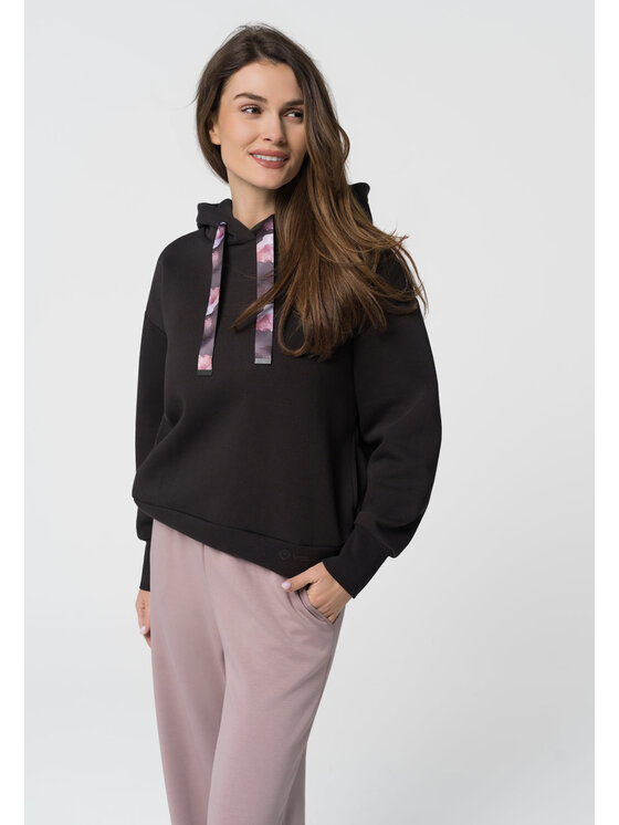 Volcano Volcano Bluza B-CALIS Brązowy Regular Fit