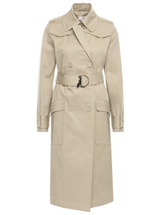 Patrizia Pepe Patrizia Pepe Viharkabát 8S0293/AN131-B689 Bézs Regular Fit