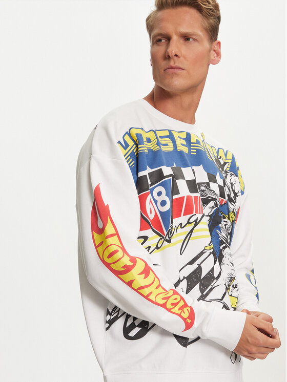 Wrangler Wrangler Bluza Hot Wheels 112357947 Kolorowy Regular Fit